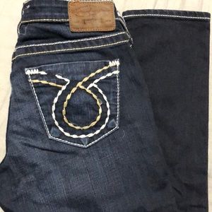 Big Star dark wash Liv skinny jeans